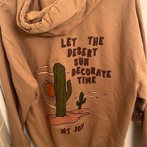 Mt. Joy Desert Cactus Hoodie - sold out on website
